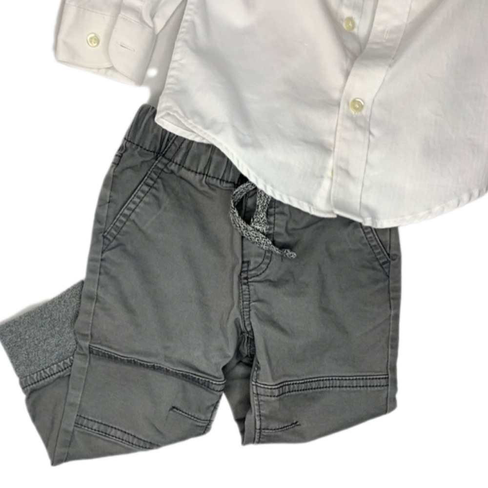 Cat & Jack Gray Drawstring Joggers